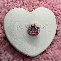 Sparkling Sprinkled Donut Pandora Charm