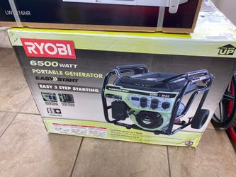 Ryobi 6500 watt portable generator