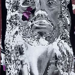 Vlone Yams Day Jesus Piece Tee Sz L