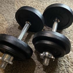 Adjustable Dumbbells