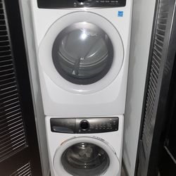 Washer and dryer
