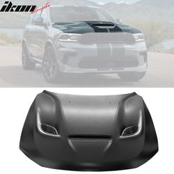 its 2011-2026 Dodge Durango Hood Cover 21+ Hellcat Style Bonnet Shell Aluminum Vent