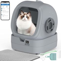 Brand New In A Box Mintakawa Self-Cleaning Cat Litter Box