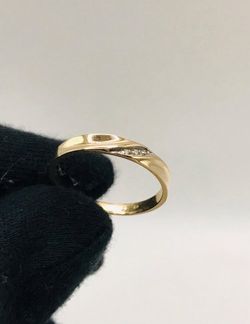14k WEDDING BAND