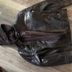 Guess Leather Jacket 