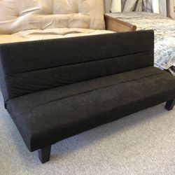 Fayetteville Twin 69'' Wide Tufted Back Convertible Sofa