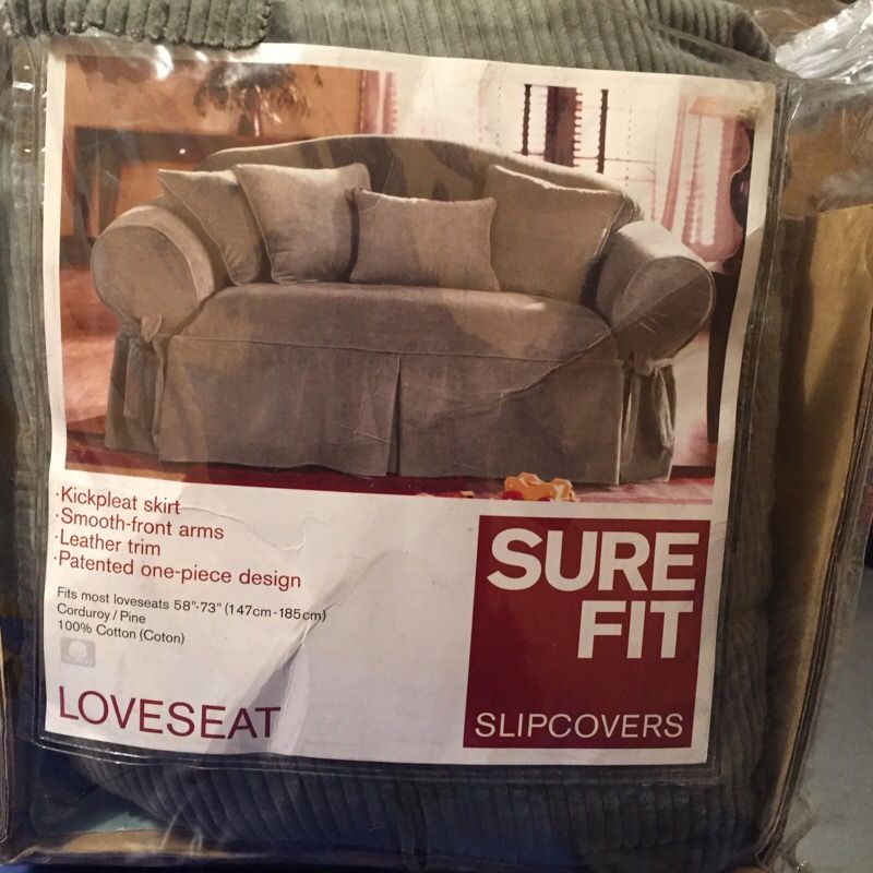 Slipcover for loveseat