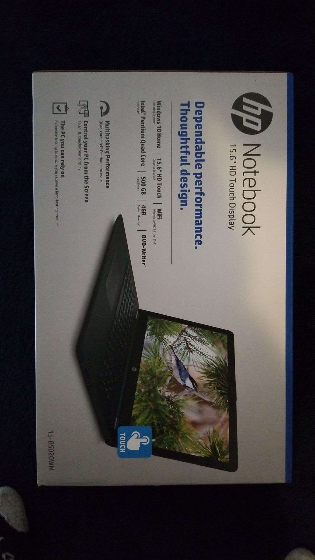 HP, 500GB, 4GB Quad Core...Touch Screen