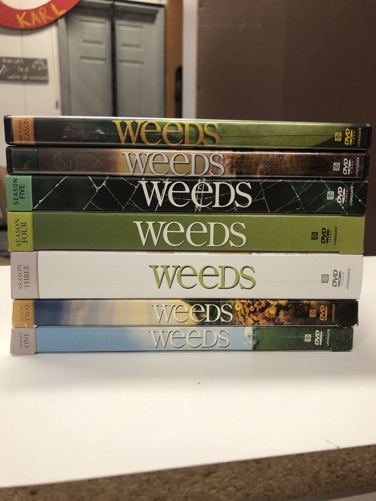 Weeds DVD Seasons 1-7