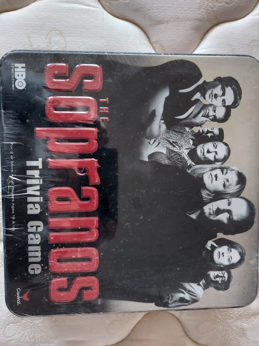 Sopranos Trivia Game NEW vintage never opened