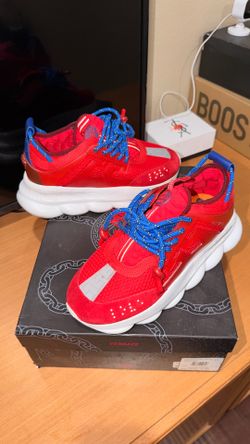 Authentic Versace Red Sneakers
