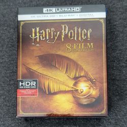 Harry Potter 8-Film Collection 4k Ultra HD/Blu-ray