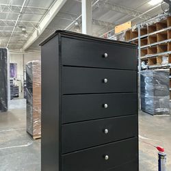 5  Drawer  black color
