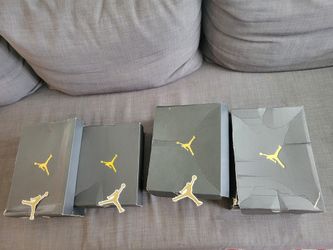 Selling 4 Michael Jordan Original Shoe Boxes