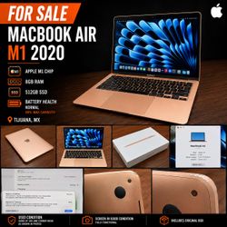 Apple MacBook Air M1 2020 Gold 512GB