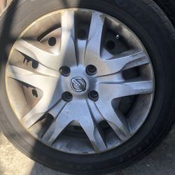 4x4.5x16” NISSAN WHEELS $200