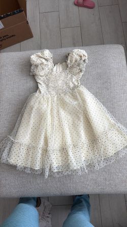 Joyfolie polka dot dress size 4