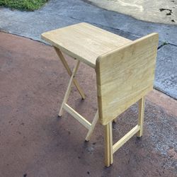 2 Foldable Table At 15 Dollars Each One