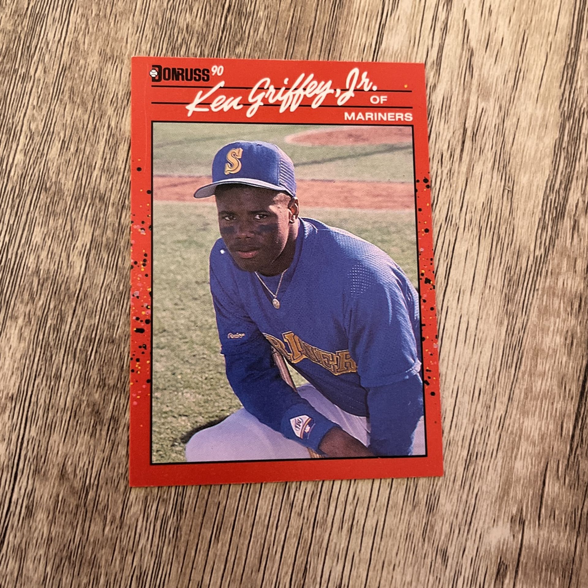 Ken Griffey Jr 1990s Error Card