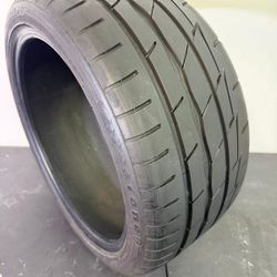 V729  265 35 18 97W  Firestone Firehawk Indy 500  One Used Tire 90% Life 
