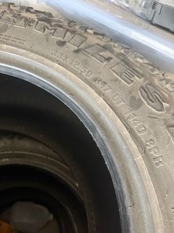 Mud tires 33x12.5R17