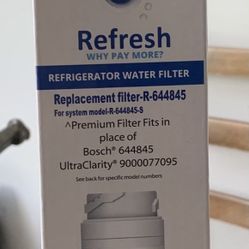 Refresh Bosch  Premium Replacement Filter