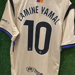 Lamine Yamal Barcelona Mamba Collab Jersey New 
