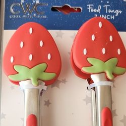 Food Tongs 7 Inch New 