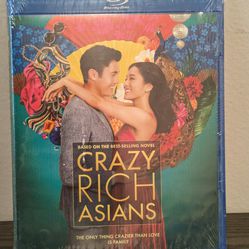 Crazy Rich Asians Blu-ray 📀 Movie - New