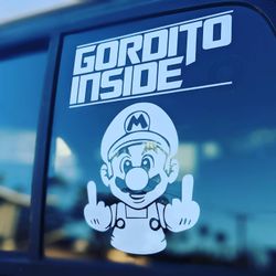 Mario Decal Any Color And Sizes