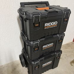 Rigid Tool Box For Sale (3-piece Set)