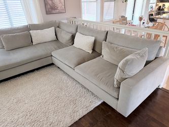 West Elm sectional
