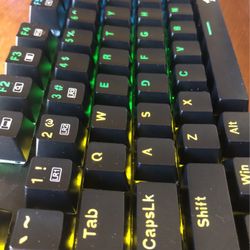 Mechanical Gaming Keyboard Red Axis