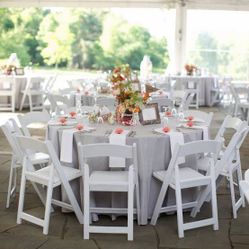 Chairs and tables r,e,n, t for Thanksgiving