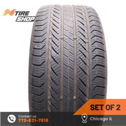 Set of 2 Used  7.5/32    245/40R18  97H  Continental  ProContact GX AO