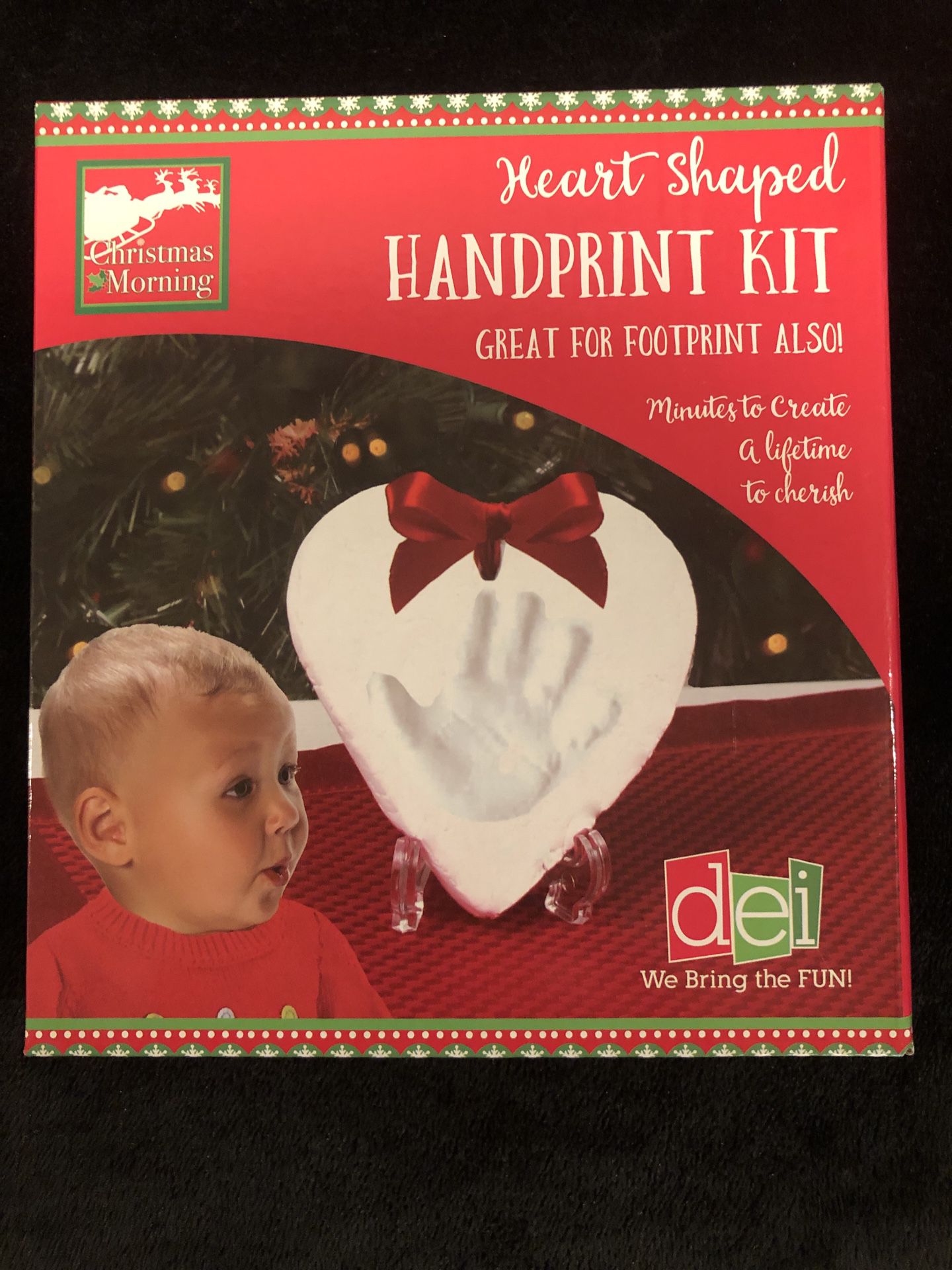 Heart Handprint Kit Valentines