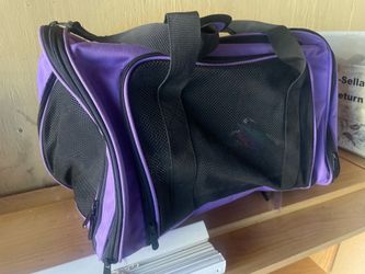 Dog travel bag crate