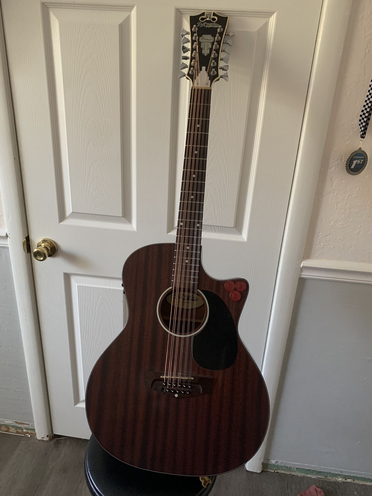 D’Angelico 12 string guitar