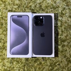 iPhone 15 Pro Max | 512GB | Black Titanium | Factory Unlocked