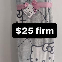 Hello Kitty Diamond Blanket 