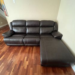 Leather Couch