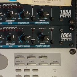 DBX 166A DUAL CHANNEL COMP/LIM - The Classic