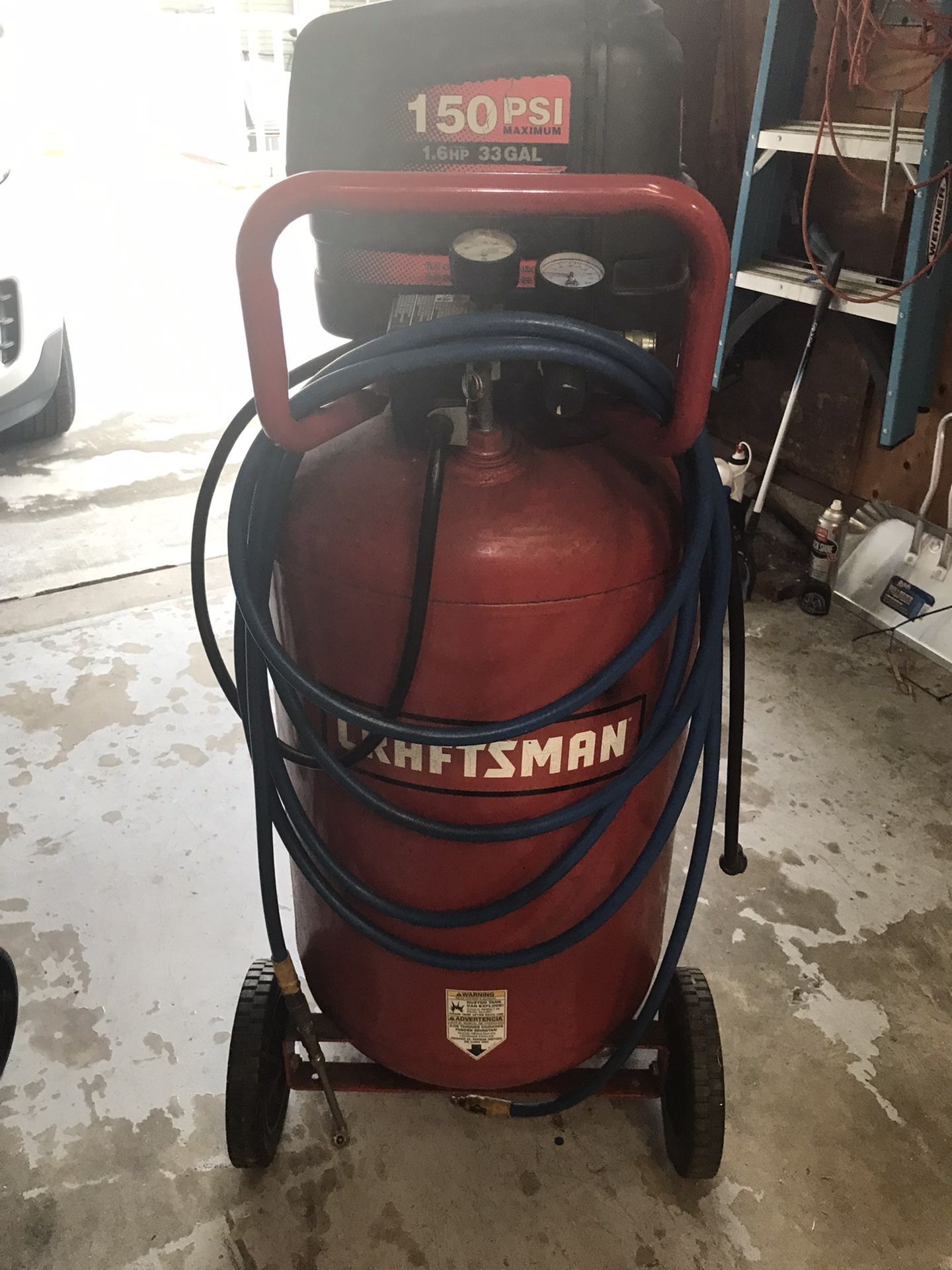 Craftsman 150 PSI AIR COMPRESSOR.