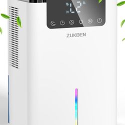 Dehumidifier for Basement, 75 OZ Quiet Dehumidifier for Bedroom with Auto Shut Off, 2 dehumidification Modes, Sleep Mode, Auto Defrost, Timer, Portabl