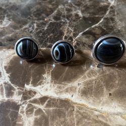 Set Earrings and ring. Silver925