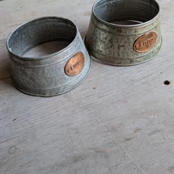 Metal Dog Bowl Covers