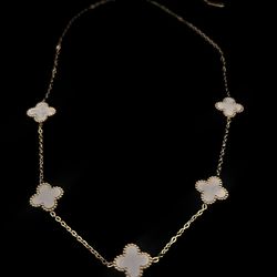  14K Gold Filled Van Cleef Style Necklace - Only $20! ✨