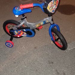 Brand New Paw Patrol Bike 