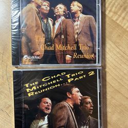 2 The Chad Mitchell Trio Reunion CD Mighty Day & Part 2 CD ** NEW/SEALED ** RARE