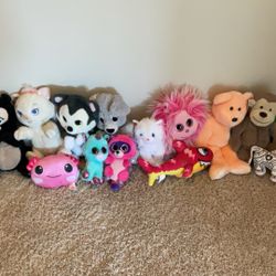 A Whole Pile Of Stuffed Animals